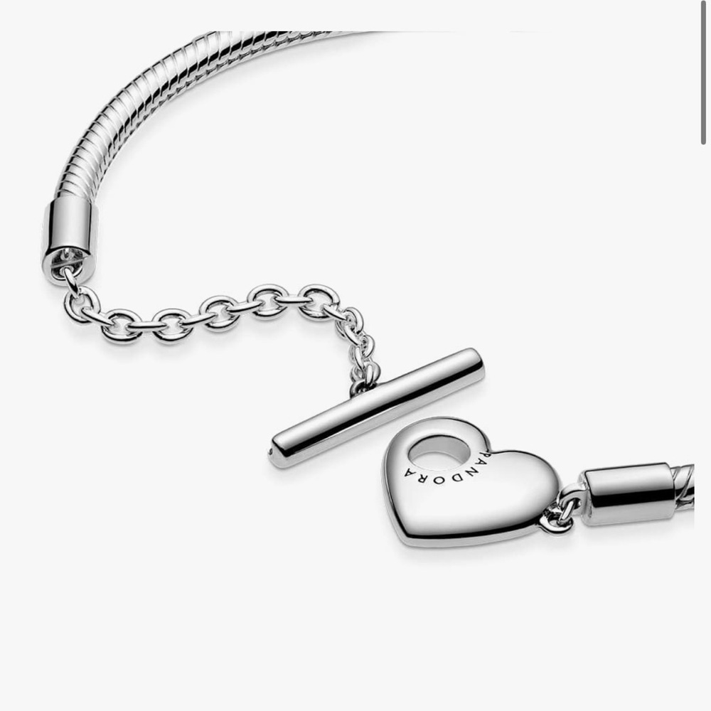 Pandora Silver Charm Chain Bracelet